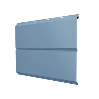 картинка Софит ЭкоБрус new без перфорации 0,45 Drap TX с пленкой RAL 5024 пастельно-синий Центр Кровли