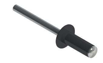 картинка Заклёпка вытяжная Daxmer 4,0х10 RAL 7024 (750шт) алюм/сталь Центр Кровли