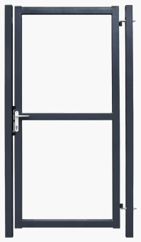 картинка Калитка Colority Zinc Lock 1,8х1 RAL 7024 Центр Кровли