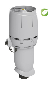 картинка Вентилятор крышный Vilpe Flow Есo110P/700 светло-серый Центр Кровли