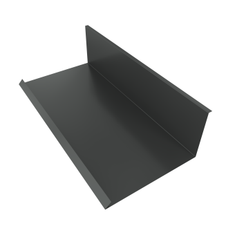 фото Планка примыкания нижняя к трубе 130х240 0,5 Velur X RAL 7016 антрацитово-серый (3м) Центр Кровли картинка Планка примыкания нижняя к трубе 130х240 0,5 Velur X RAL 7016 антрацитово-серый (3м) Центр Кровли