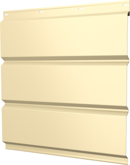 фото Софит металлический Классик v02 Grand Line без перфорации 0,5 Satin с пленкой RAL 1015 светлая слоновая кость Центр Кровли картинка Софит металлический Классик v02 Grand Line без перфорации 0,5 Satin с пленкой RAL 1015 светлая слоновая кость Центр Кровли