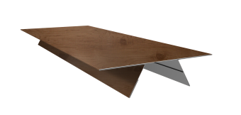 картинка Планка стыковочная составная верхняя 0,45 Print Premium Pine Wood Fresh (3м) Центр Кровли