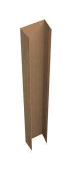 картинка Крепежная планка верхняя Texas 0,45 Print Elite Honey Wood TwinColor (2,5м) Центр Кровли