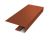 J-Профиль 12мм 0,5 Satin с пленкой RAL 8004 терракота (3м) Центр Кровли