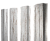 Штакетник П-образный A с прямым резом 0,45 Print Elite Snow Wood TwinColor Центр Кровли
