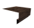 Планка околооконная сложная БХ new 250х75х27 0,45 Print Elite Antique Wood TwinColor (3м) Центр Кровли