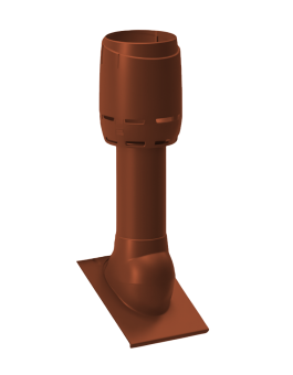 фото Дефлектор вытяжной вентиляции для плоской черепицы (h 700 мм, d 160 мм) Тевива, Эво, Ревива красный Центр Кровли картинка Дефлектор вытяжной вентиляции для плоской черепицы (h 700 мм, d 160 мм) Тевива, Эво, Ревива красный Центр Кровли