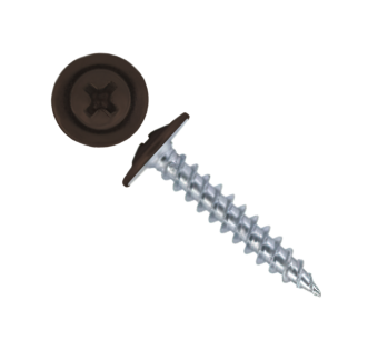картинка Саморез ПШ 4,2х19 (1000шт) шлиц PH2 RAL 8028 Центр Кровли