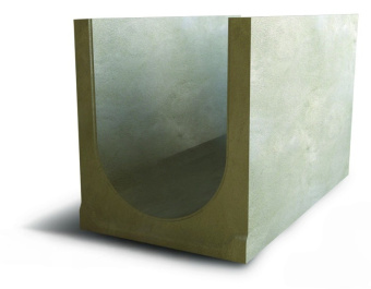 фото Лоток водоотводный бетонный Aquastok Norma №0/1 (Н-310) (2040250) Центр Кровли картинка Лоток водоотводный бетонный Aquastok Norma №0/1 (Н-310) (2040250) Центр Кровли