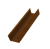 Стойка жалюзи Milan,Tokyo 0,45 Print Elite Golden Wood TwinColor (2м) Центр Кровли