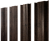 Штакетник М-образный В с прямым резом 0,45 Print-Double Premium Antique Wood Центр Кровли
