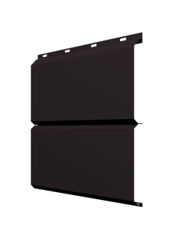 картинка ЭкоБрус 0,345 0,5 Satin RAL 9005 черный Центр Кровли