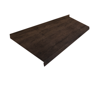 картинка Отлив простой 200 0,45 Print-Double Elite Antique Wood (2м) Центр Кровли