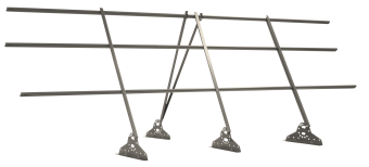 картинка Ограждение кровельное Grand Line 1,2х3 RAL 1013 Центр Кровли