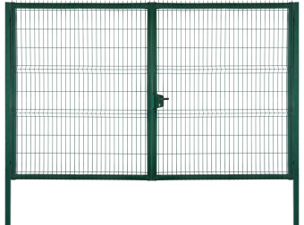 картинка Ворота Profi Lock 2,03х4,0 RAL 6005 Центр Кровли