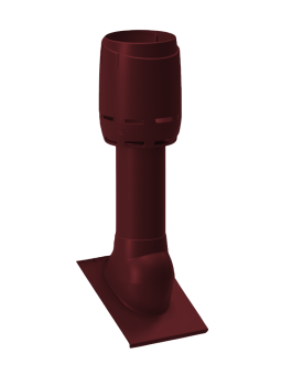 фото Дефлектор вытяжной вентиляции для плоской черепицы d125 Тегалит вишня Центр Кровли картинка Дефлектор вытяжной вентиляции для плоской черепицы d125 Тегалит вишня Центр Кровли