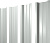 Штакетник П-образный B с прямым резом Grand Line 0,45 PE-Double RAL 9003 сигнальный белый Центр Кровли