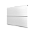 Софит ЭкоБрус new c перфорацией 0,5 PE с пленкой RAL 9003 сигнальный белый Центр Кровли