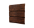 Софит металлический центральная перфорация 0,45 Print-Double Premium с пленкой Cherry Wood Dark F Центр Кровли