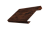 Ламель лицевая 150 забора жалюзи Texas 0,45 Print Elite с пленкой Cherry Wood TwinColor Центр Кровли