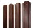 Штакетник Прямоугольный фигурный 0,45 Print-Double Premium Cherry Wood Fresh Центр Кровли