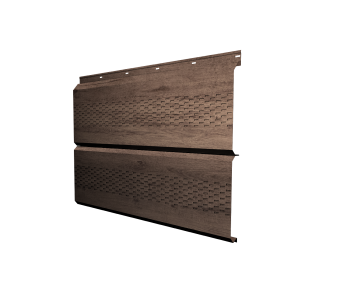 фото Софит ЭкоБрус new c перфорацией 0,45 Print Premium Almond Wood Fresh Центр Кровли картинка Софит ЭкоБрус new c перфорацией 0,45 Print Premium Almond Wood Fresh Центр Кровли