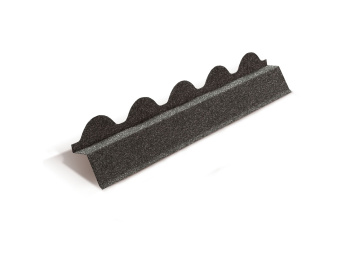 фото Планка карнизная для композитной черепицы Metrotile Romana сланцевый (1,1м) Центр Кровли картинка Планка карнизная для композитной черепицы Metrotile Romana сланцевый (1,1м) Центр Кровли