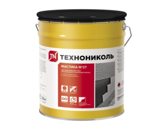 картинка Мастика приклеивающая Технониколь №27 22кг (ведро) Центр Кровли