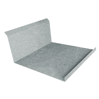 картинка Планка примыкания нижняя 20х122х260х15 0,45 Zn (3м) Центр Кровли