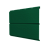 Софит ЭкоБрус new c перфорацией 0,45 Drap с пленкой RAL 6005 зеленый мох Центр Кровли