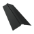 Планка конька прямоугольного 115х30х115 0,5 Satin с пленкой RAL 7016 антрацитово-серый (2м) Центр Кровли