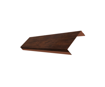 картинка Ламель обратная 100 забора жалюзи Texas 0,45 Print Premium Cherry Wood Dark FTC Центр Кровли