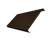 Ламель обратная 200 забора жалюзи Texas 0,45 Print Elite с пленкой Coffee Wood TwinColor Центр Кровли