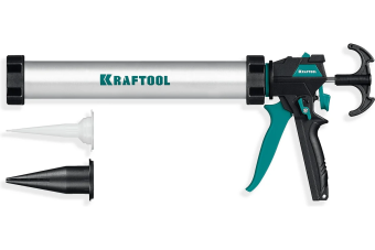 фото Пистолет для герметика Kraftool ULTRA универсальный закрытый 600мл (06677-60) Центр Кровли картинка Пистолет для герметика Kraftool ULTRA универсальный закрытый 600мл (06677-60) Центр Кровли