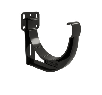 картинка Кронштейн желоба slider Дизайн 135 ПВХ GL черный (RAL 9005) Центр Кровли