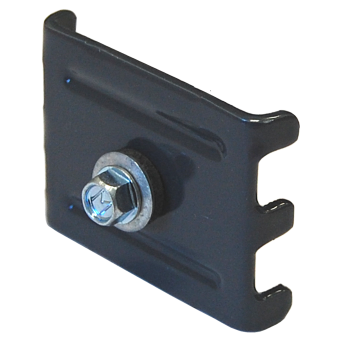 фото Крепление Скоба и саморез 5,5х32 RAL 7024 Центр Кровли картинка Крепление Скоба и саморез 5,5х32 RAL 7024 Центр Кровли