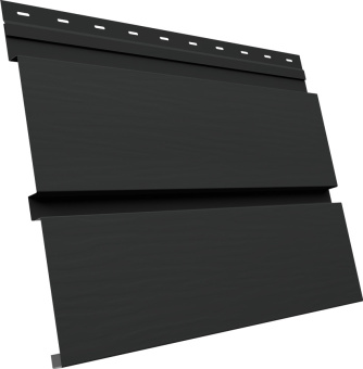 картинка Квадро Брус 3D в02 Grand Line 0,5 Сатин матовый ТХ RAL 7016 антрацитово-серый Центр Кровли