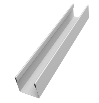 картинка Стойка жалюзи Milan Slim 0,7 PE RAL 9003 сигнальный белый (1,8м) Центр Кровли