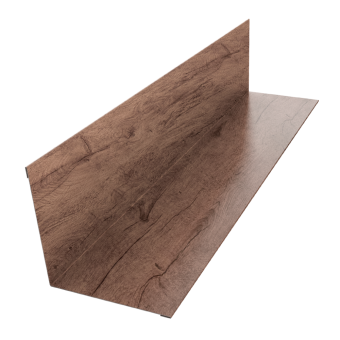 картинка Угол внутренний 110х110 0,45 Print Premium Almond Wood Fresh (3м) Центр Кровли
