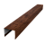 Крышка для забора жалюзи Palermo 0,45 Print-Double Premium Cherry Wood Fresh (2,5м) Центр Кровли