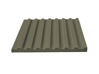 картинка Фиброцементная панель Бетэко Линеа 1220х2440х10мм RAL 7002 Центр Кровли