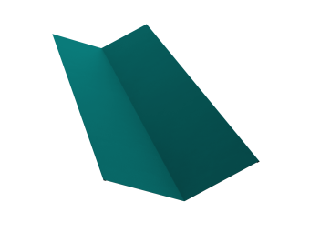 фото Планка ендовы верхней 145х145 0,45 PE с пленкой RAL 5021 водная синь (3м) Центр Кровли картинка Планка ендовы верхней 145х145 0,45 PE с пленкой RAL 5021 водная синь (3м) Центр Кровли