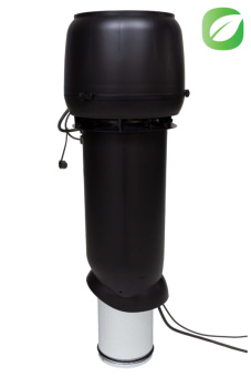 картинка Вентилятор Vilpe Eсo220Р 160/700 черный Центр Кровли