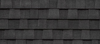 картинка Черепица гибкая CertainTeed Landmark charcoal black Центр Кровли