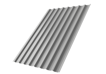 картинка Профнастил С20B 0,45 Drap TX с пленкой RAL 7047 телегрей 4 Центр Кровли