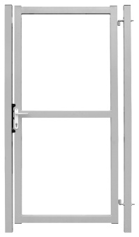 картинка Калитка Colority Zinc Lock 2,0х1 RAL 7040 Центр Кровли