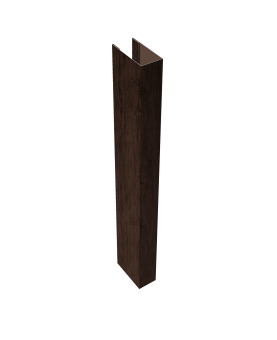 картинка Стойка Texas для калиток и ворот 0,45 Print Premium Antique Wood TwinColor (2м) Центр Кровли