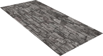 картинка Плоский лист Grand Line 0,45 Принт Премиум с пленкой Камень TwinColor Центр Кровли