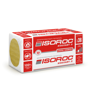 фото Утеплитель Isoroc Изолайт Л40 1000х600х100 (0,24м3) Центр Кровли картинка Утеплитель Isoroc Изолайт Л40 1000х600х100 (0,24м3) Центр Кровли